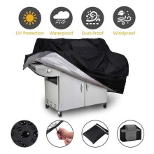Waterdichte hoes voor gasbarbecue, robuuste stofwerende grillhoes voor buiten, 190 x 117 x 71 cm