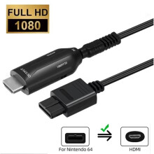 Nintendo 64 to HDMI 1080p Adapter Cable 1 m Plug and Play Audio Video Converter for Console Connection