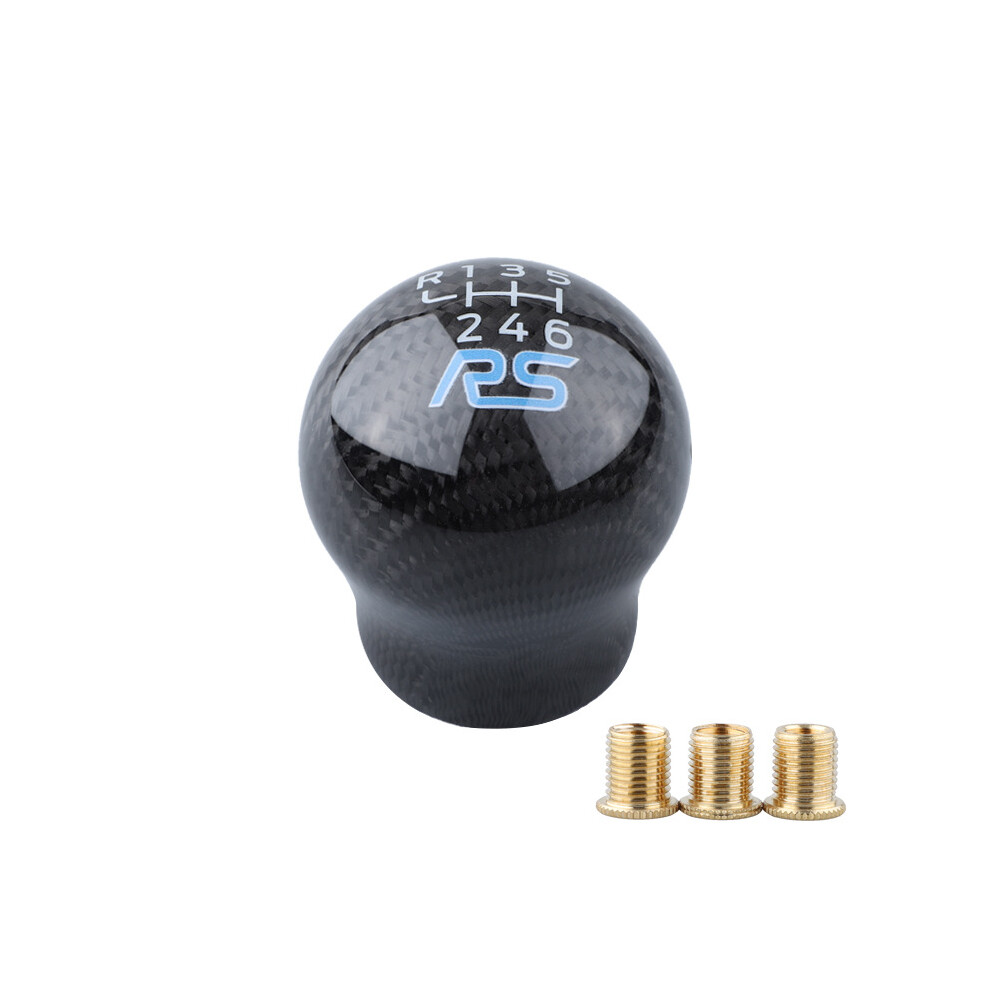 (St Mark Carbon Fiber) For Focus Fiesta Rs St Custom Carbon Fiber Gear Shift Knob Lever Head 7734264137563