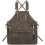 (Black) Minimalist Heavy Canvas Tool Apron Carpentry, Electrical & Gardening Work 2