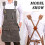 (Black) Minimalist Heavy Canvas Tool Apron Carpentry, Electrical & Gardening Work 3
