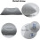 Inflatable Pillow Flocking Fabric/PVC Grey 2