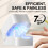 Intelligent Gray UV Nail Lamp Mini Fully Automatic Cleaning Laser Disinfection Tool 5