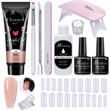 11Pcs ABS Nail Enhancement Set Includes 15ml Long Lasting-F
