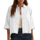 Linen Shirts for Women Soft Cotton Button Down Spring-White XL 1