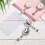 Transparent Rotating Metal Clip Retractable Badge Holder 10 Pcs Easy Pull 5