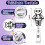 Halloween Pumpkin Ghost Witch Pattern Nurse Retractable Badge Holder with Easy Pull 3