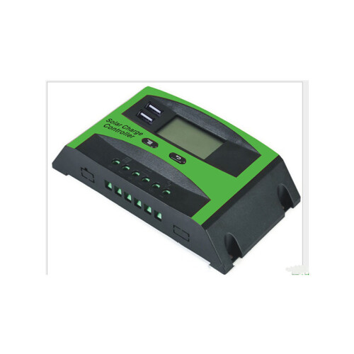 LD3024U 12V 24V 30A Solar Charge Discharge Controller Dual USB LCD 1