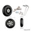 (PU90mm*26mm) Suitcase Wheels Luggage Replacement Wheels Suitcase Spinner Wheels Accessories 2
