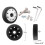 (Fj5016) Suitcase Wheels Luggage Replacement Wheels Suitcase Spinner Wheels Accessories 2