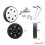 (Fj5912) Suitcase Wheels Luggage Replacement Wheels Suitcase Spinner Wheels Accessories 2