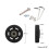 (Fj4911) Suitcase Wheels Luggage Replacement Wheels Suitcase Spinner Wheels Accessories 2