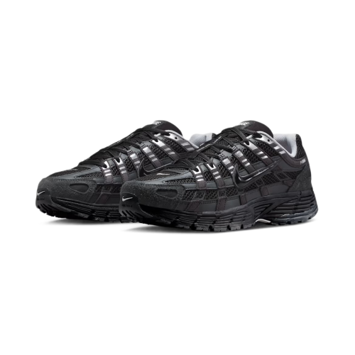 Nike Nike P-6000 Suede Arthracite Silver Black UK 8 2