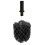 (black, 5pcs) 6pcs Toilet Replacement Brush Head White Replacement Brushes Diameter 8cm 2