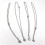 Collier puzzle de l'amitié Best Friend, pack de 4 Silver 5