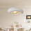 Irregular Wabi-Sabi Cloud Pendant Light E27, Creative Ceiling Chandelier for Dining Room or Kitchen 2