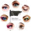 Perii pentru gene / Perii pentru sprancene 100 buc Black 5