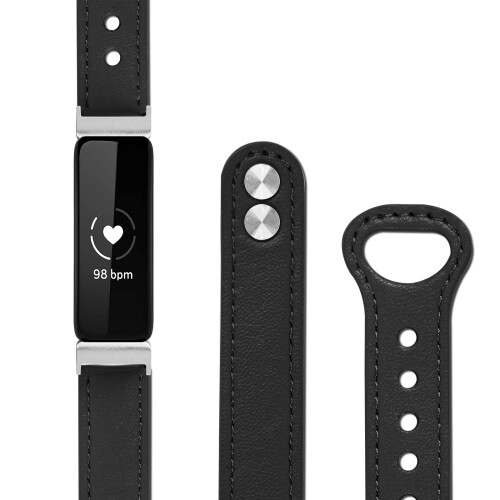Armband aus echtem Leder Black 2