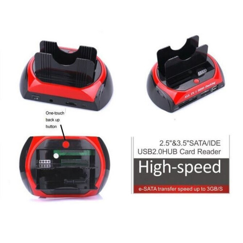 Docking Station All-In-One dual SATA / IDE HDD 1
