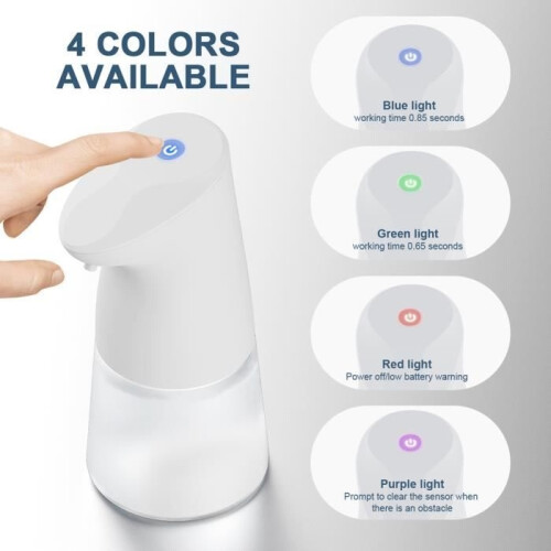 Duokon Automatic Touchless Liquid Soap Sprayer, Light Fixture-Mounted Liquid Soap Sprayer, Gel Soap Model 1