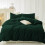 Imperial Rooms (Emerald, King) Plain Duvet Cover Single Double King Bed Set Quilt 1