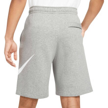 (Grey, M) Nike Mens Shorts Terry Summer Sportswear Half Pant