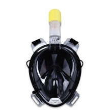 (Svart, Liten till Mellan) Dykning och snorkling – helansiktsmask