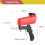 Portable Gravity Feed Pneumatic Sandblasting Gun with Adjustable Flow Rate for Sandblasting and Stripping 3