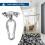 Hoviecole 2x Fixed Ceiling Hook Hanging Plate Yoga Hook Loop Hammock Hanging Hook 3