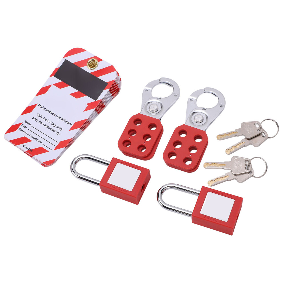 Rustproof Lockout Tagout Hasp Set 7806371563709