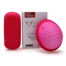 (L, Red) Reusable Menstrual Disc,menstrual Cup,soft Period Disc For Women Designed With Flexible,silicone Per