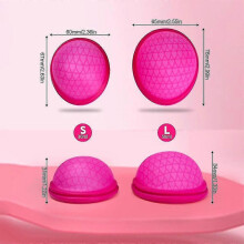 (L, Purple) Feminine Set Of 2 Menstrual Cup-ecoblossom Reusable Menstrual Dis - Soft Period Disc XinHang
