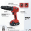 Multi System 10-in-1 Cordless Power Tool Kit with Drill, Jigsaw, Sander & Grinder 6