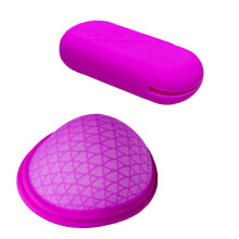 (Purple, L) Useful 2023 New Ecoblossom Reusable Menstrual Disc - Set Of 2 Menstrual Cup W/ce Fda