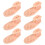 Big Toe Corrector Silicone Toe Separators for Toes 12Pairs Light Brown 1