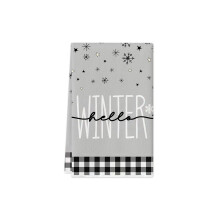 (ST463, 40x60cm) Christmas towel Nordic style tea towel dish towel multifunctional towel