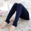 Termiske leggings - varmforede vinterleggings DarkBlue 2