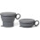 2025 Latest Model 2 pack Mini Silicone Collapsible Travel Cup for Camping 1