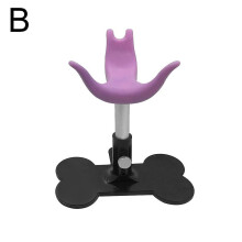 (pink/onesize) Dog Standing Assistance Rack Adjustable Pet Beauty Stool Fixed Dog