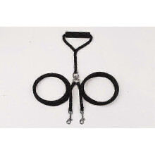 (Black) Breathable Calf Sling Goat Lifting Harness Dog Weighing Sling Puppy Weighing Mesh 1.4m