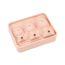 (pink/1pcs) Silicone Mold Evil and Fun Ice Mold For Whiskey Chocolate Mold Baking