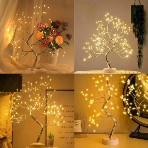 Fairy Tree Lights with 108 LED Lights, SPECOOL Artificial Fairy Tree Lights DIY 1