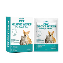 Kriath Pet Cleaning Gloves: No-Bathing Gloves for Dogs And Cats, Hair And Skin Cleaning And Dirt Care Gloves