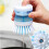 Pot Brush, 3 Soap Brushes, Kitchen Brush, Dish Brush (Random Color) 3