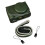 (Green/for PowerShot V1) Leather case For PowerShot black white browngreen 1