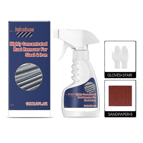 Highly Concentrated Rust Remover for Steel & Iron, 120ML Rust Remover