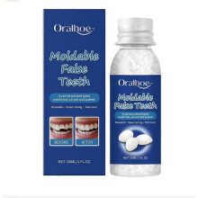 Strong Adhesion Dental Glue Granules for Temporary Fillings & Dentures, Easy to Shape & Long-Lasting