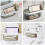 Desk organizer - Unspecified - Pen holder - White - Multifunctional - 10.5x24.5x10cm 4