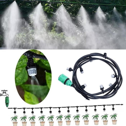patio misting system, 10m misting system, irrigation kits, outdoor misting system, garden misting system 1