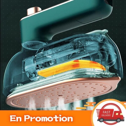 Mini Portable Iron - HURRISE - 266F - 38W - Rotating Design - Durable ABS 2